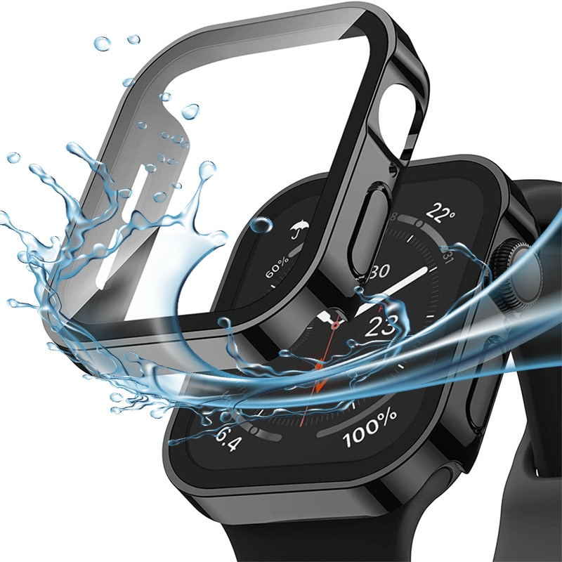 Premium Waterproof Pc Protective Case By Shopyholy Comaptible For iWatch