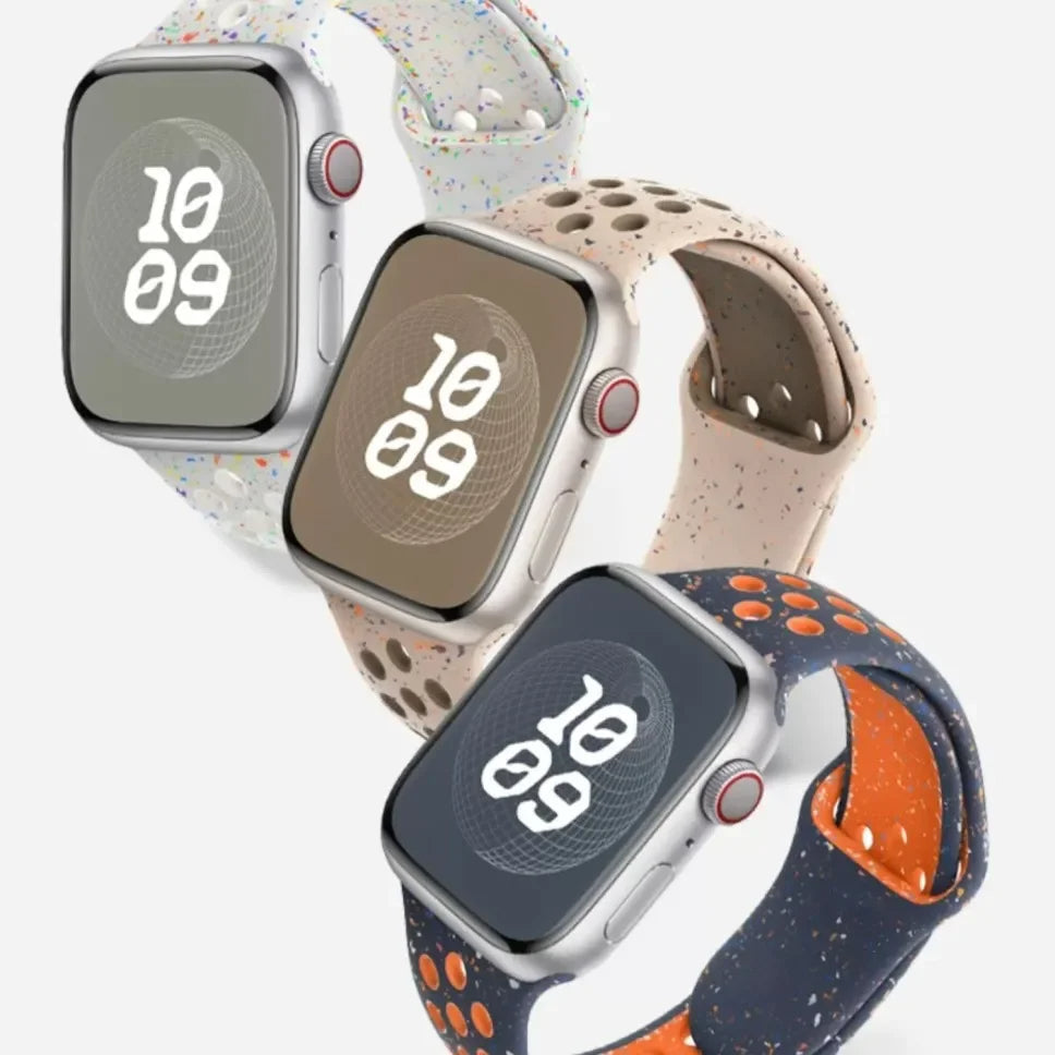 Midnight Sky Nike Silicone Sports Band By Shopyholy Compatible For iWatch