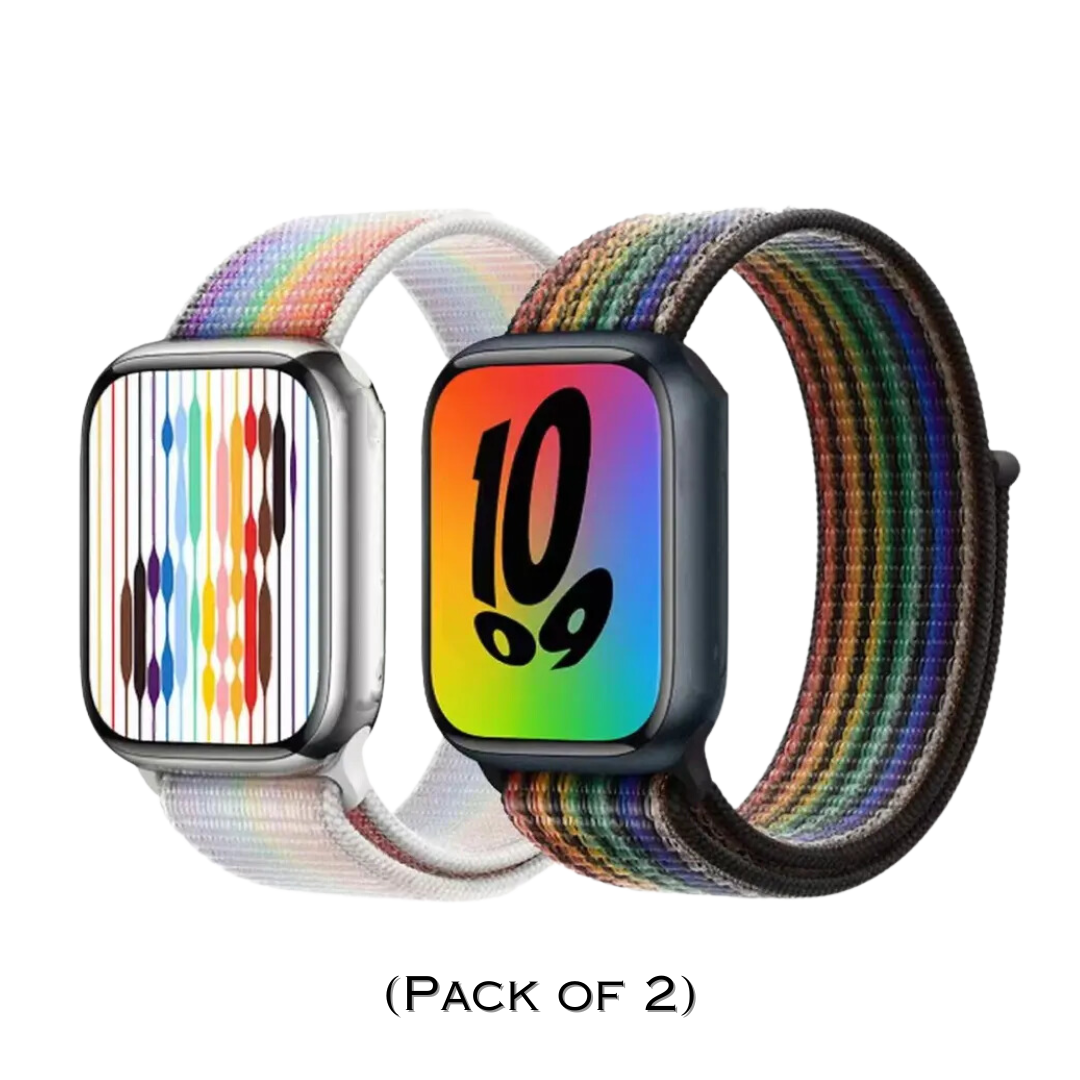 Combo Velcro Sports Loop By Shopyholy For iWatch