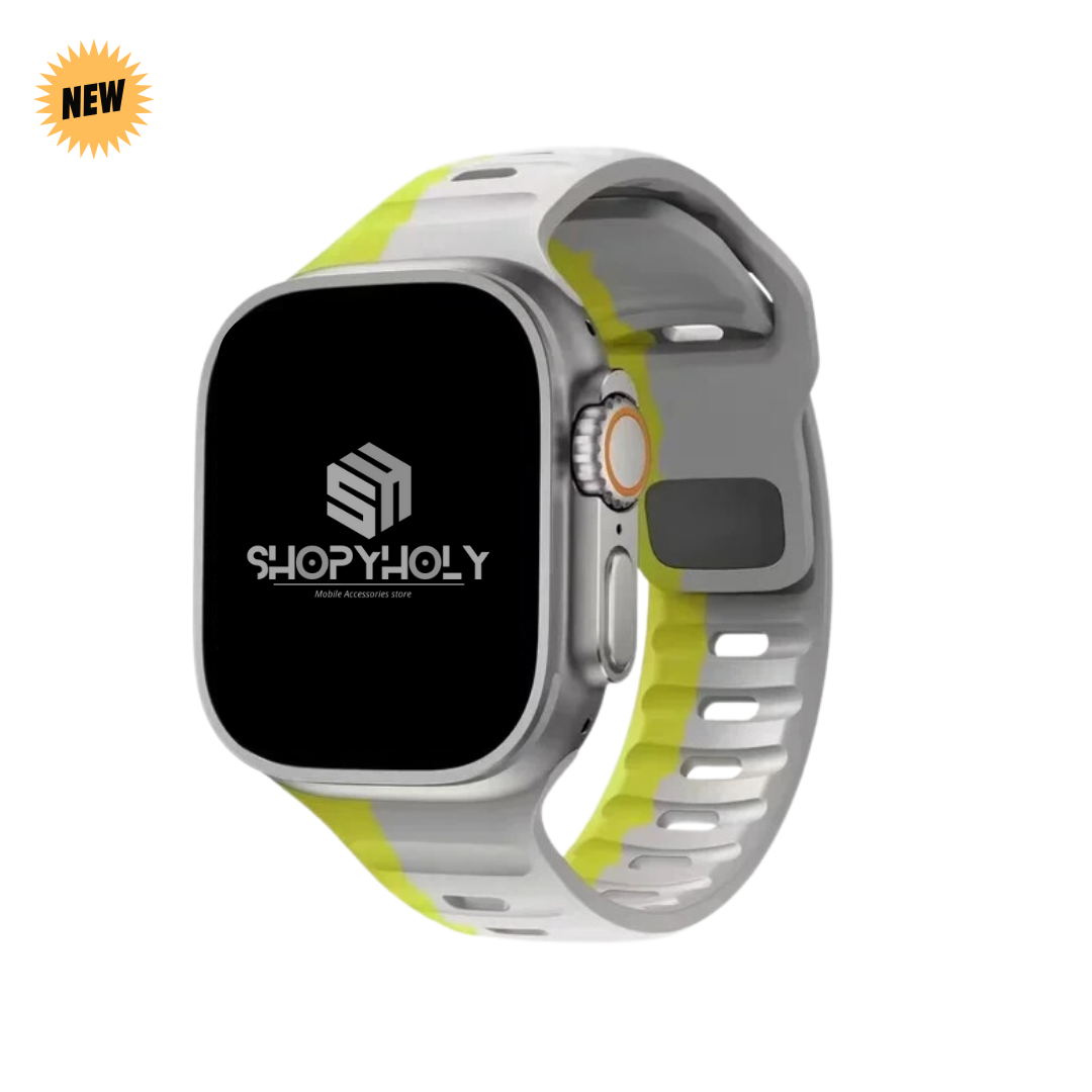 Volta Strike Premium Silicone Sports Bands By Shopyholy Compatible For iWatch