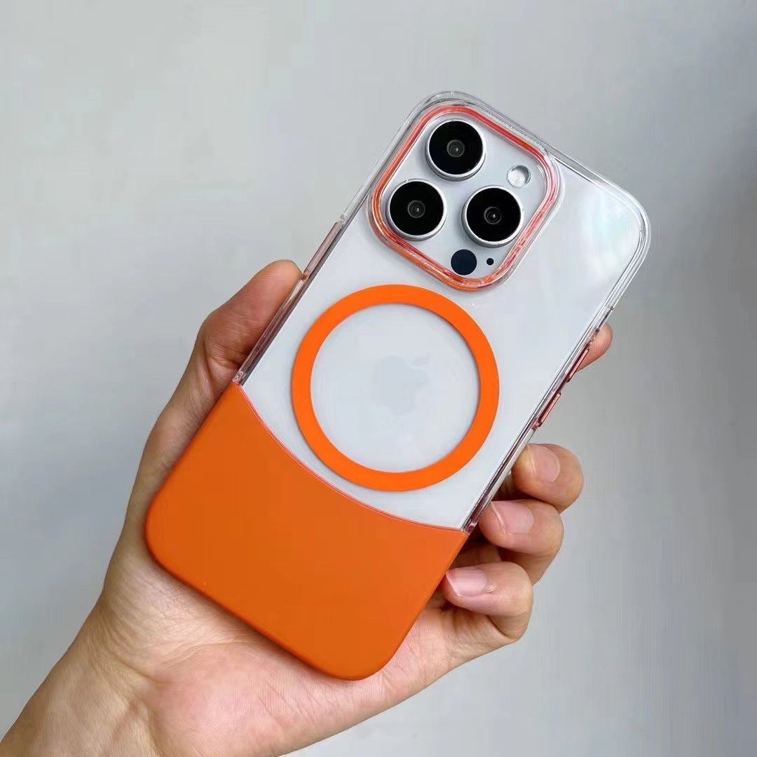 Premium Magnetic Clear Case with Magsafe for iPhone 16 Seires