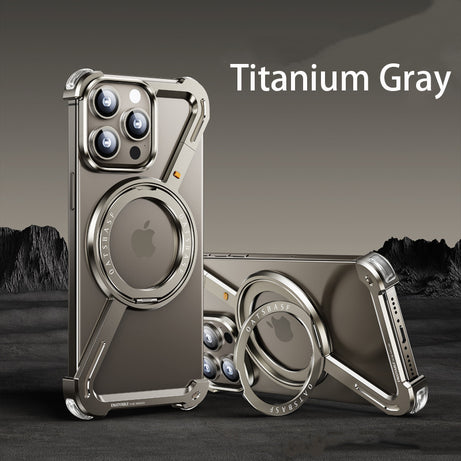 Luxury Movenchy Z Frameless Metal Bumper Case For iPhone