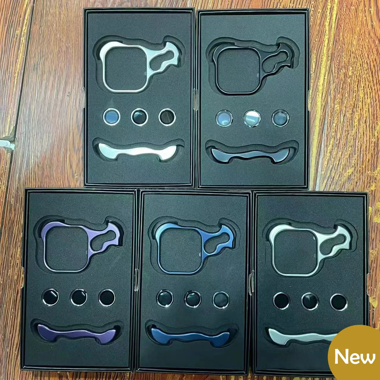 Luxury Titanium Alloy Corner Pads Case For iPone