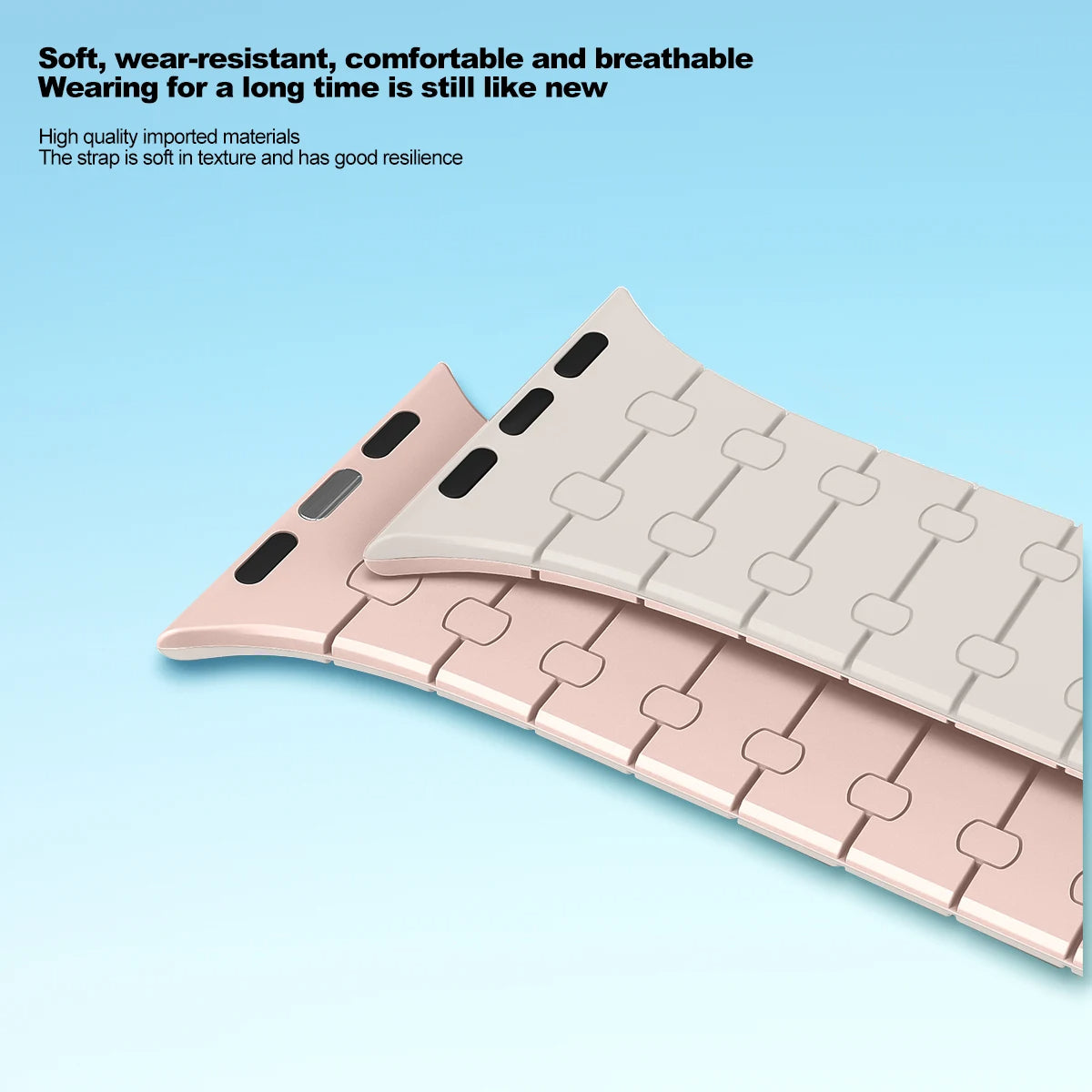  Premium AP Magnetic Silicone Loop By Shopyholy Compatible For iWatch