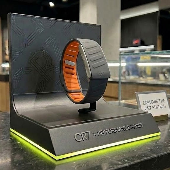 Premium Dual-Tone Silicone CR7 Edition Whoop Band Compatible For WHOOP 5.0 MG LIFE
