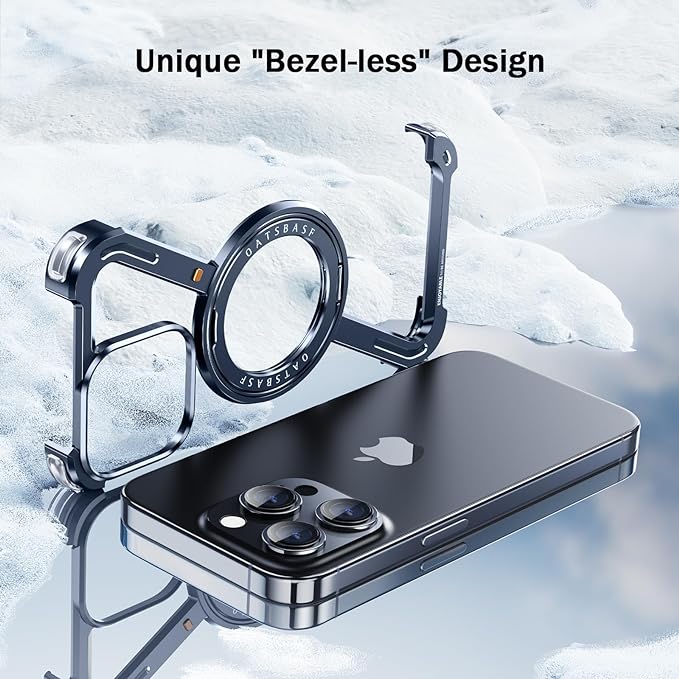 Luxury Movenchy Z Frameless Metal Bumper Case For iPhone