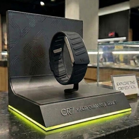 Premium Sports Flex Silicone CR7 Edition Whoop Band Compatible For WHOOP 5.0 MG PEAK