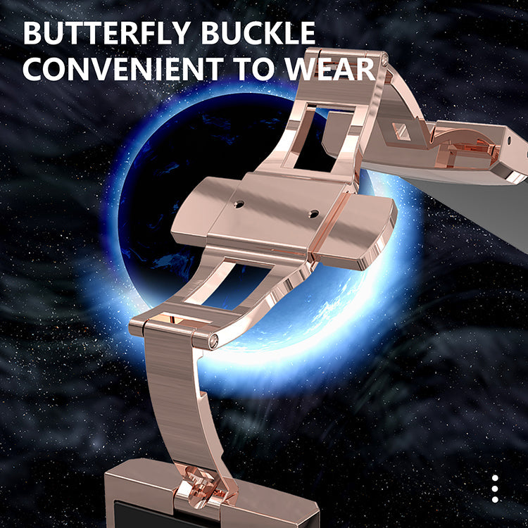 49MM Silver Star Gold Luxury Concept Art Modification Kit For iWatch Ultra 1/2