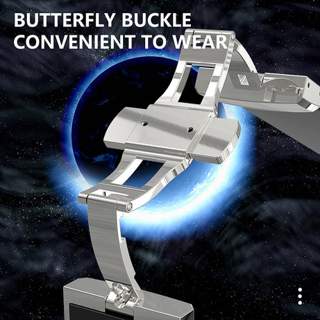 49MM Black Silver Luxury Concept Art Modification Kit For iWatch Ultra 1/2