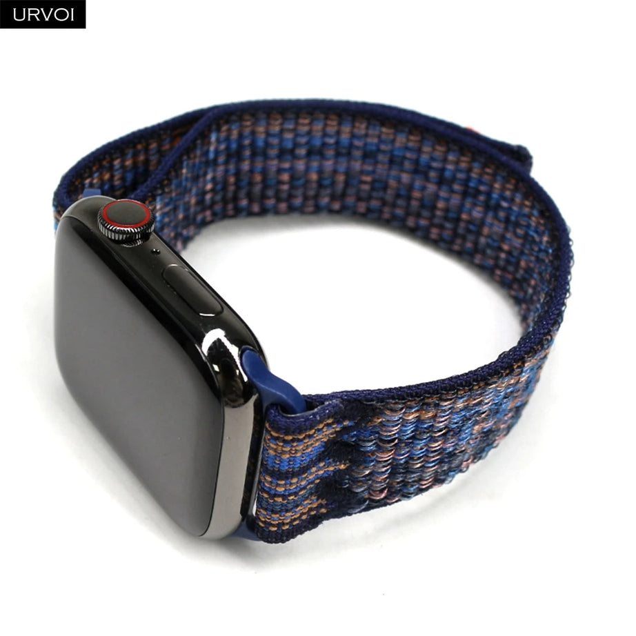 Game Royal Nike Nylon Sports Bands By Shopyholy Compatible For iWatch