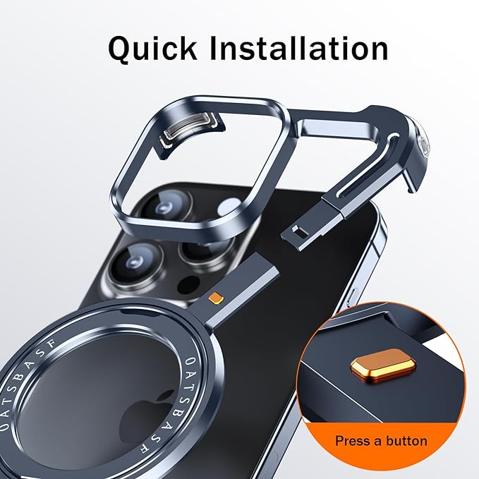 Luxury Movenchy Z Frameless Metal Bumper Case For iPhone