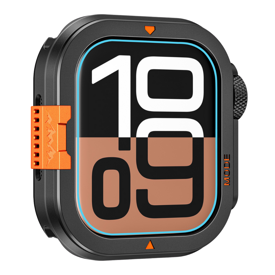 Black Luxury Metal Case By Shopyholy Compatible For Apple Watch