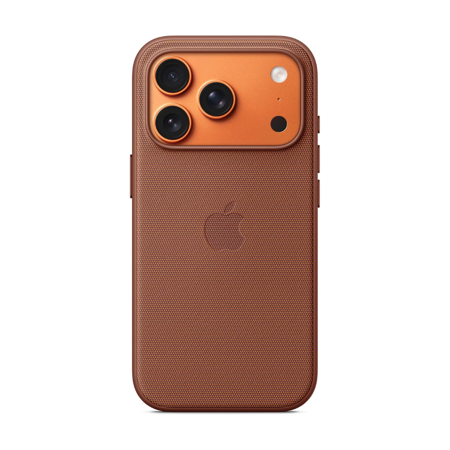 Brown TechWoven MagSafe Case By Shopyholy for iPhone 17 Pro & Max 