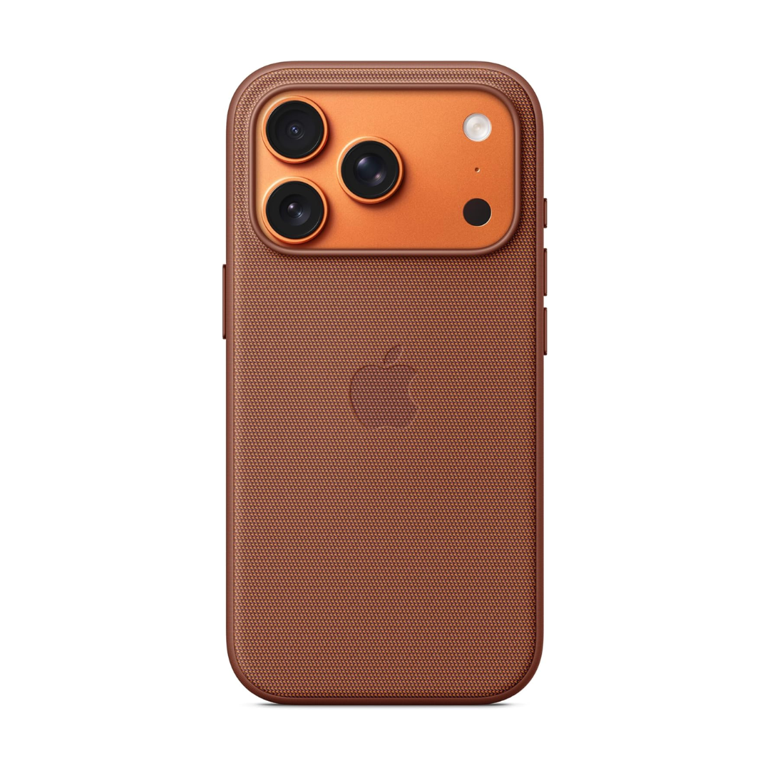 Brown TechWoven MagSafe Case By Shopyholy for iPhone 17 Pro & Max 