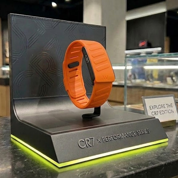 Luxury Sports Flex Silicone CR7 Edition Whoop Band Compatible For WHOOP 5.0 MG PEAK