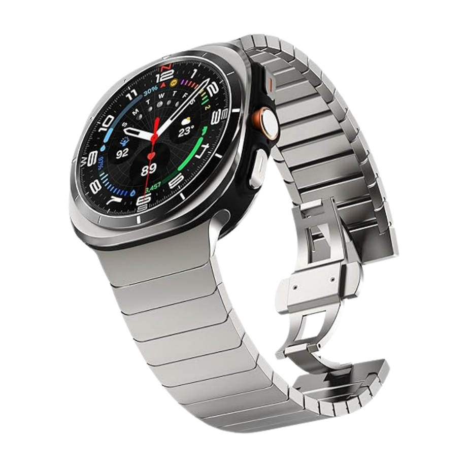 Titanium Ceramic Stainless Steel Band for Samsung Galaxy Watch Ultra 2/Ultra 1 – 47mm