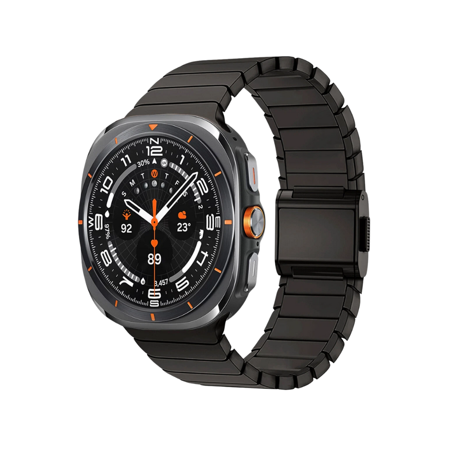 Dark Grey Luxury Magnetic Stainless Steel Band for Samsung Galaxy Watch Ultra 47mm