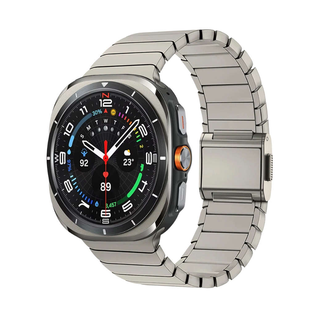 Titanium Luxury Magnetic Stainless Steel Band for Samsung Galaxy Watch Ultra 47mm