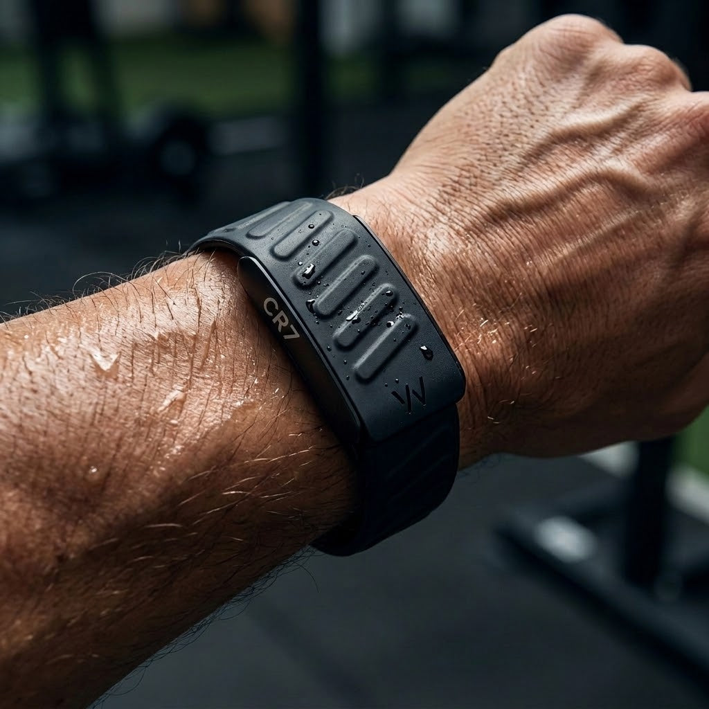 Premium Sports Flex Silicone CR7 Edition Whoop Band Compatible For WHOOP 5.0 MG PEAK
