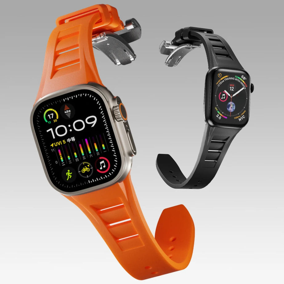 Luxury Richard Miller Butterfly Lock Sports Bands By Shopyholy Comaptible For iWatch