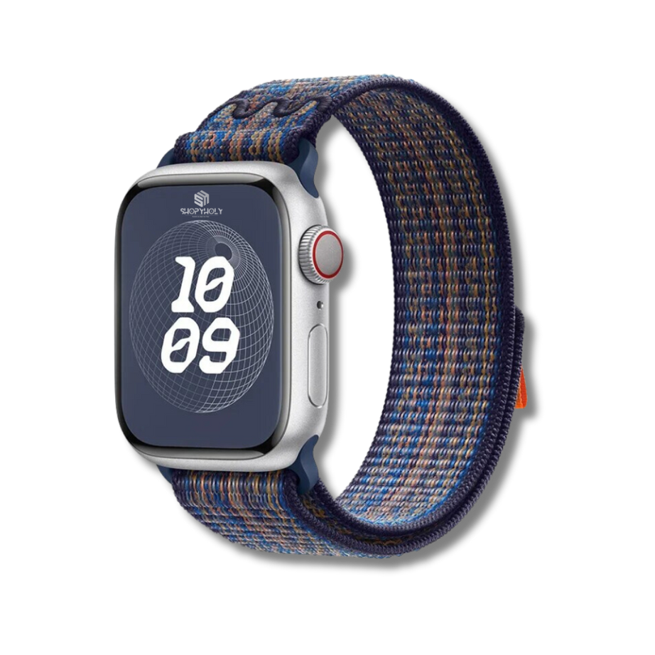 Game Royal Nike Nylon Sports Bands By Shopyholy Compatible For iWatch