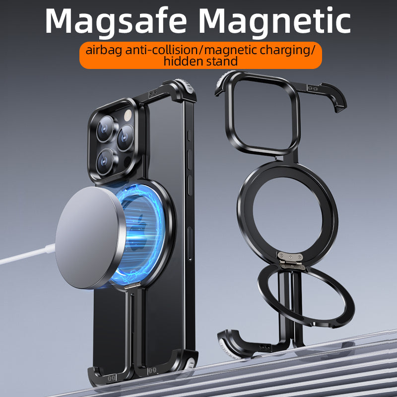 Luxury Movenchy Frameless Metal Bumper Case For iPhone