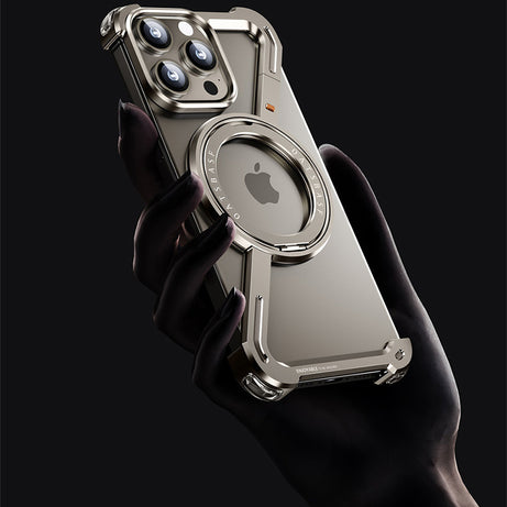 Luxury Movenchy Z Frameless Metal Bumper Case For iPhone