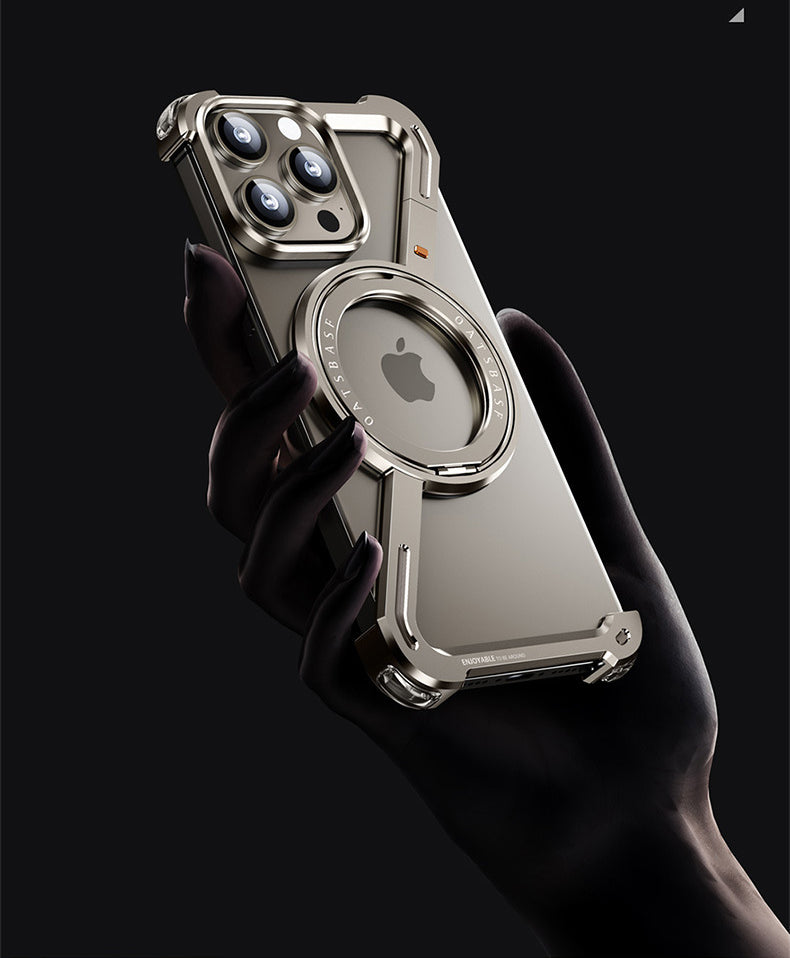 Luxury Movenchy Z Frameless Metal Bumper Case For iPhone