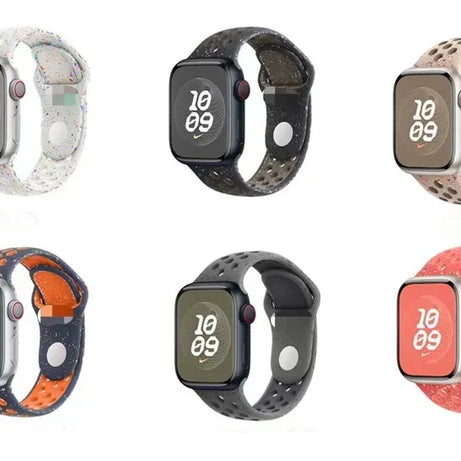 Cargo Khaki Nike Silicone Sports Band By Shopyholy Compatible For iWatch