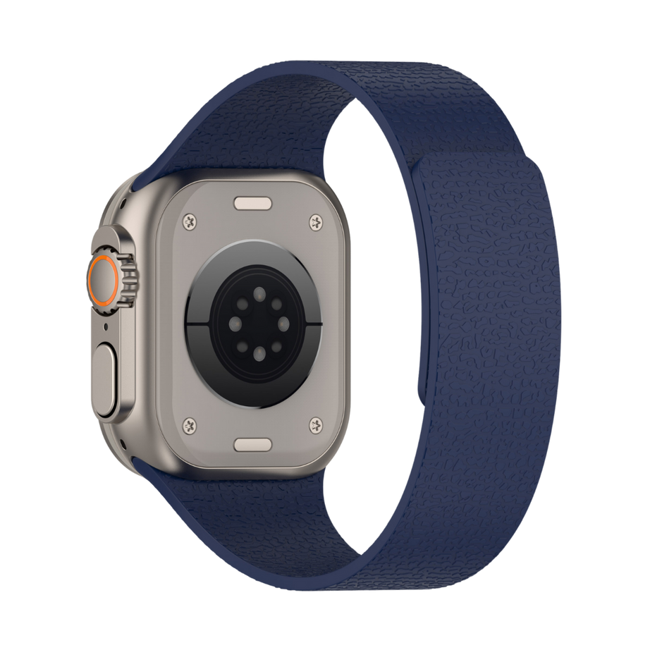 Midnight Blue Premium Skin Friendly Magnetic Loop By Shopyholy Comaptible For Apple Watch