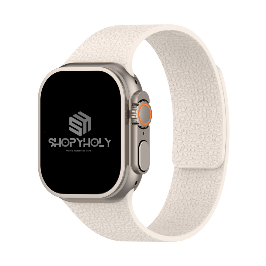 Starlight Premium Skin Friendly Magnetic Loop By Shopyholy Comaptible For Apple Watch