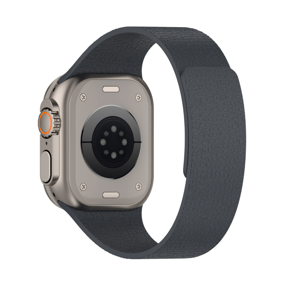 Dark Grey Premium Skin Friendly Magnetic Loop By Shopyholy Comaptible For Apple Watch