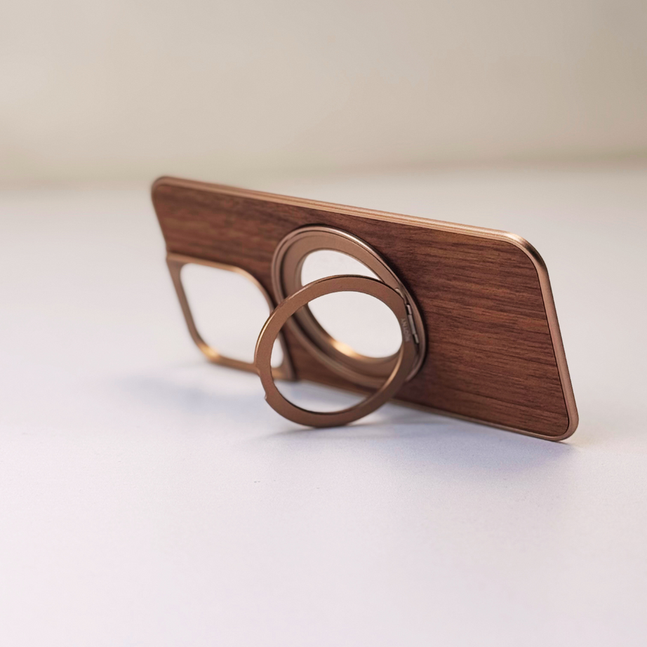 Luxury Wooden Feath Back Panel Case By Shopyholy Compatible For iPhone