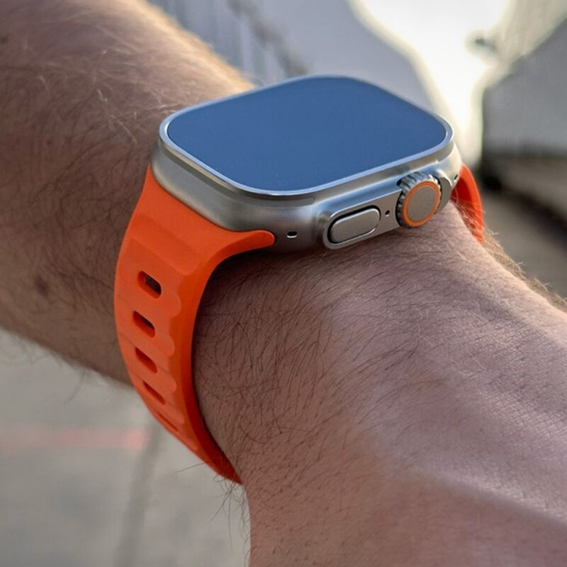 Premium Silicone Sports Bands By Shopyholy Compatible For iWatch