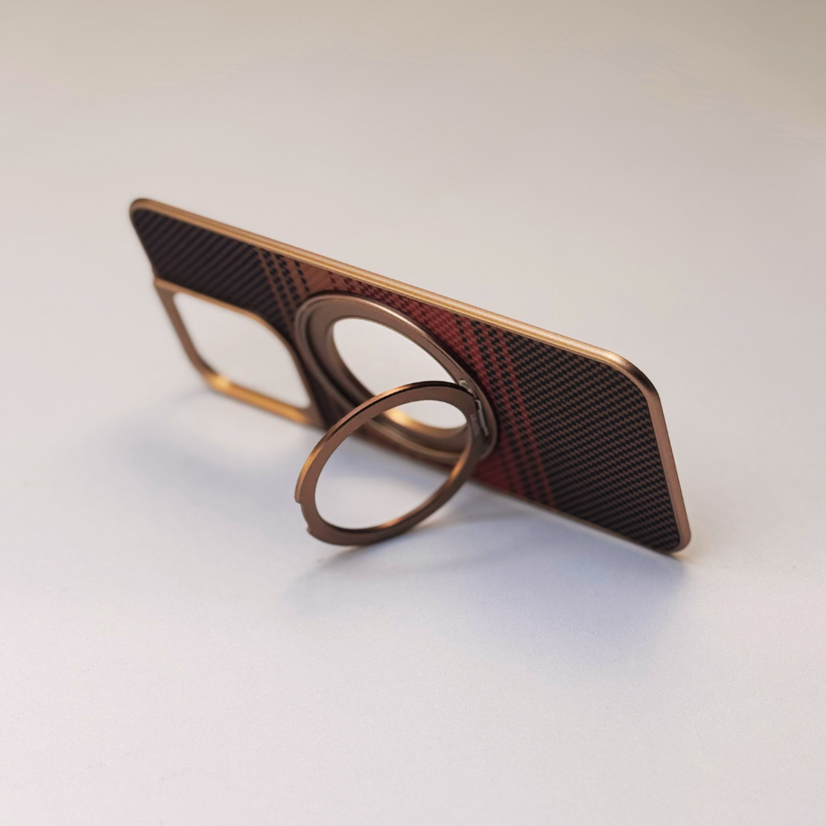 Luxury Kevlar Fiber Feath Back Panel Case By Shopyholy Compatible For iPhone