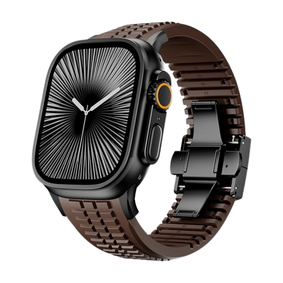 Brown B Luxury Paladin Sports Bands By Shopyholy Compatible For Apple Watch