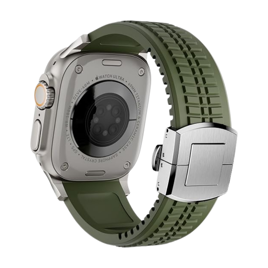 Army Green T Luxury Paladin Sports Bands By Shopyholy Compatible For Apple Watch