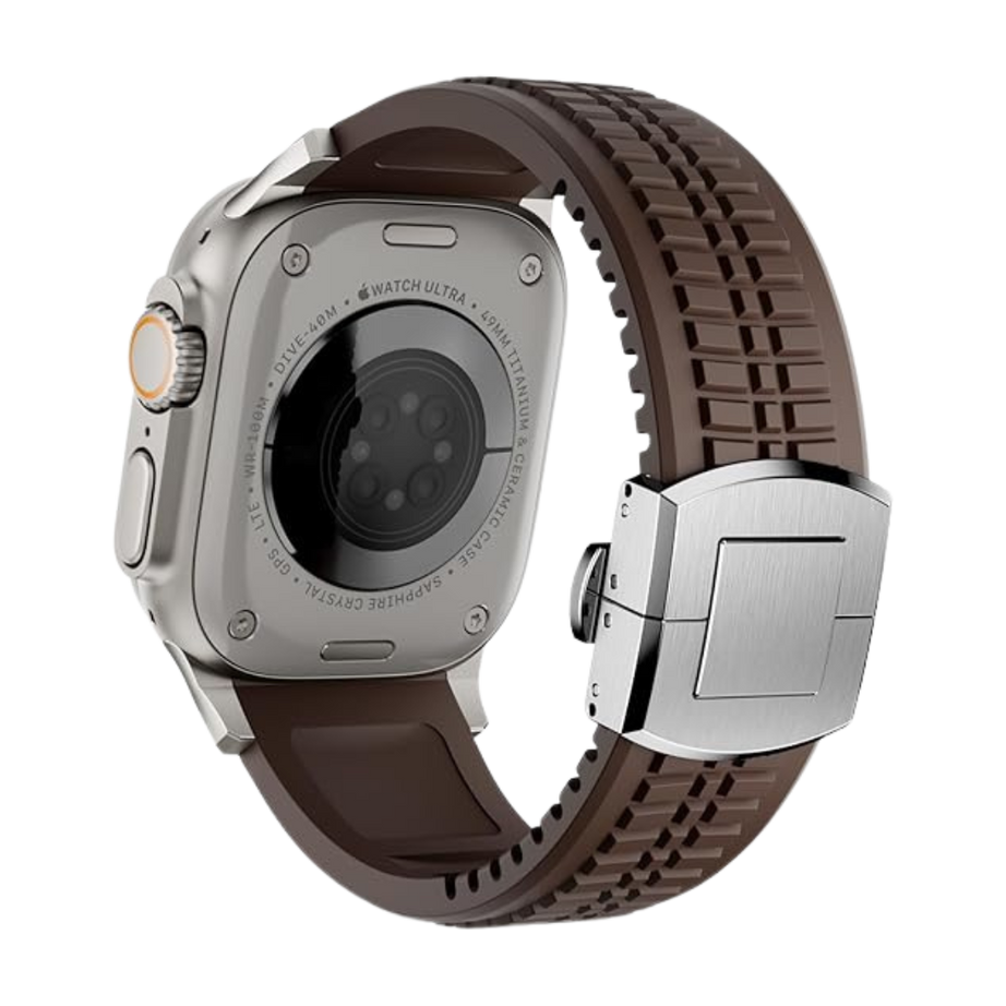Brown T Luxury Paladin Sports Bands By Shopyholy Compatible For Apple Watch