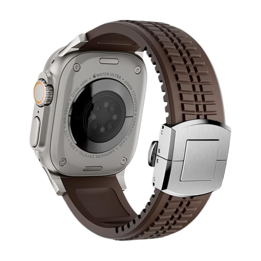 Brown T Luxury Paladin Sports Bands By Shopyholy Compatible For Apple Watch