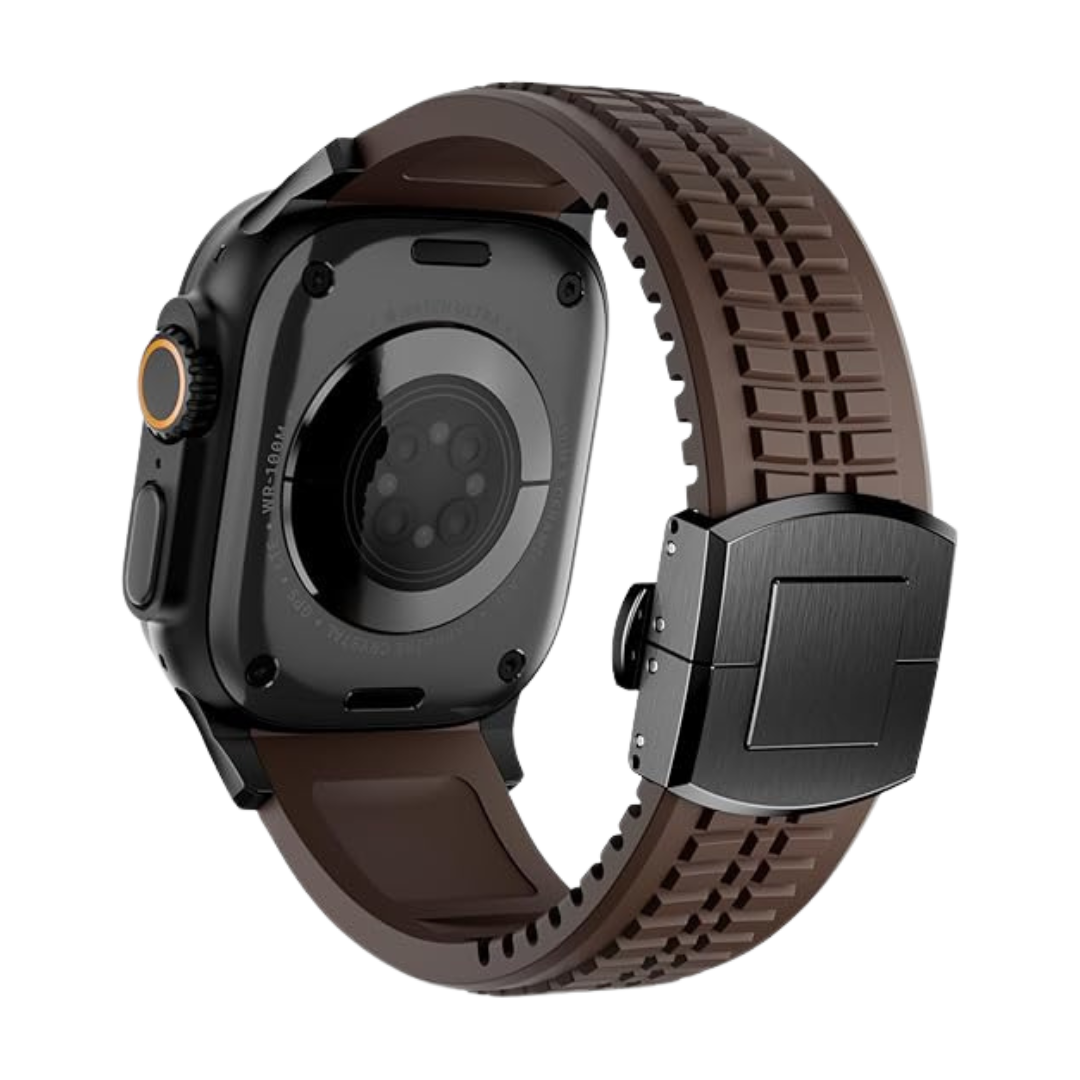 Brown B Luxury Paladin Sports Bands By Shopyholy Compatible For Apple Watch