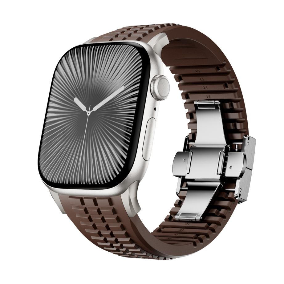 Brown T Luxury Paladin Sports Bands By Shopyholy Compatible For Apple Watch