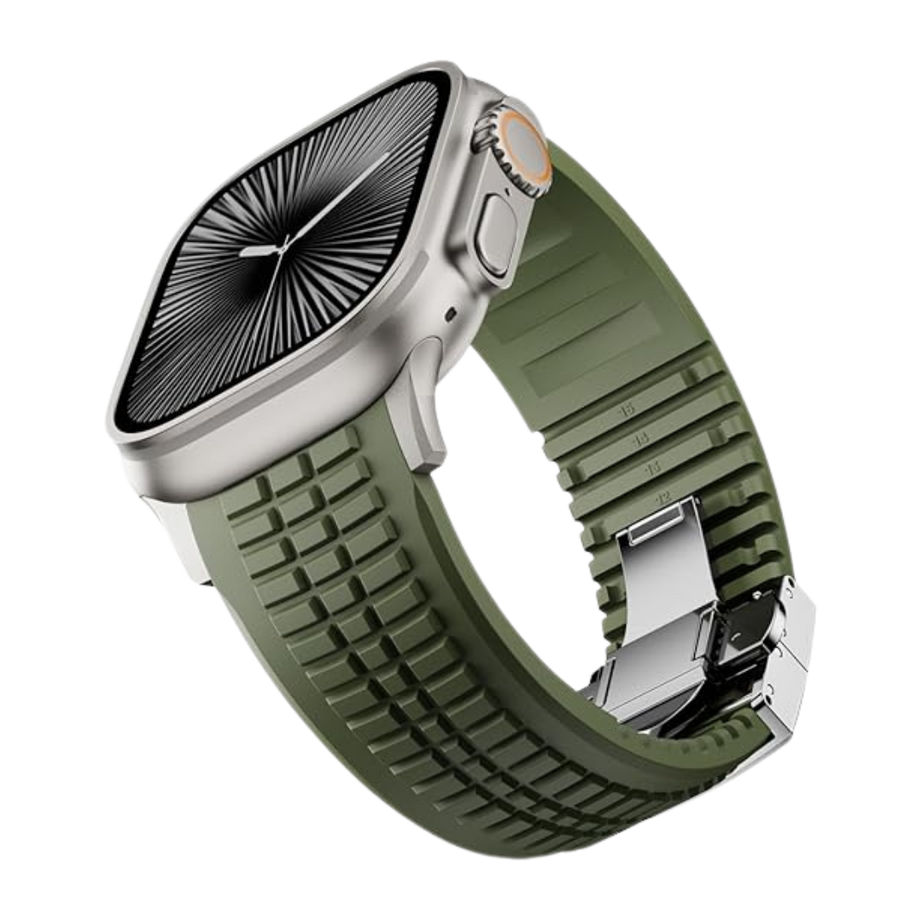 Army Green T Luxury Paladin Sports Bands By Shopyholy Compatible For Apple Watch