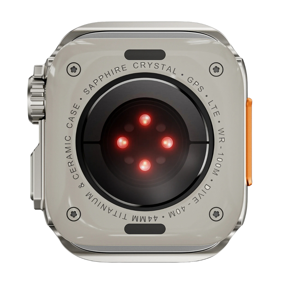 Titanium Luxury Change To Ultra Metal Case By Shopyholy Compatible For Apple Watch