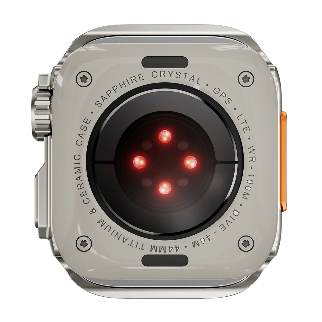 Titanium Luxury Change To Ultra Metal Case By Shopyholy Compatible For Apple Watch