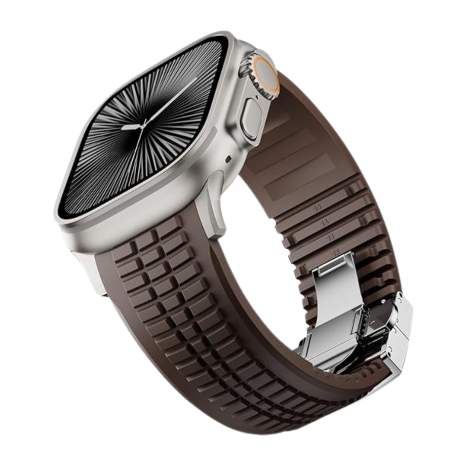 Brown T Luxury Paladin Sports Bands By Shopyholy Compatible For Apple Watch