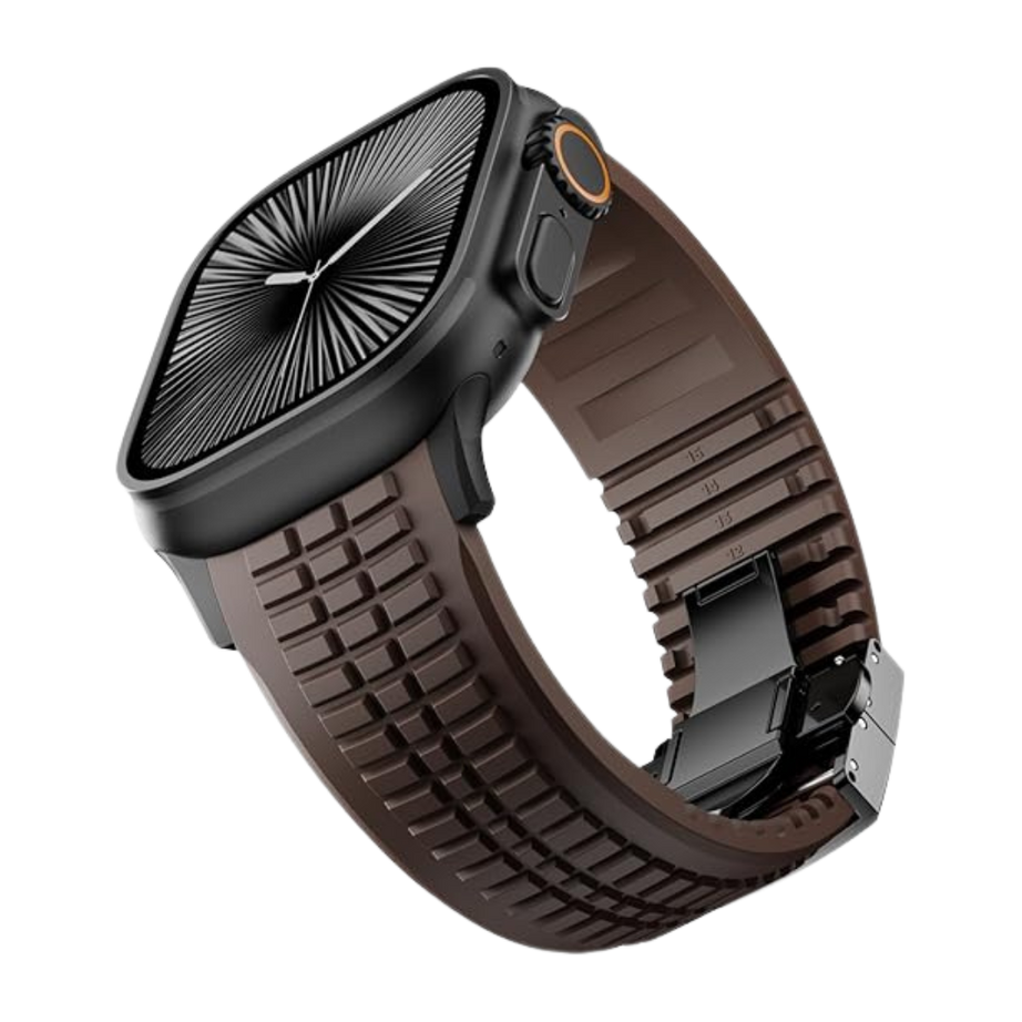 Brown B Luxury Paladin Sports Bands By Shopyholy Compatible For Apple Watch