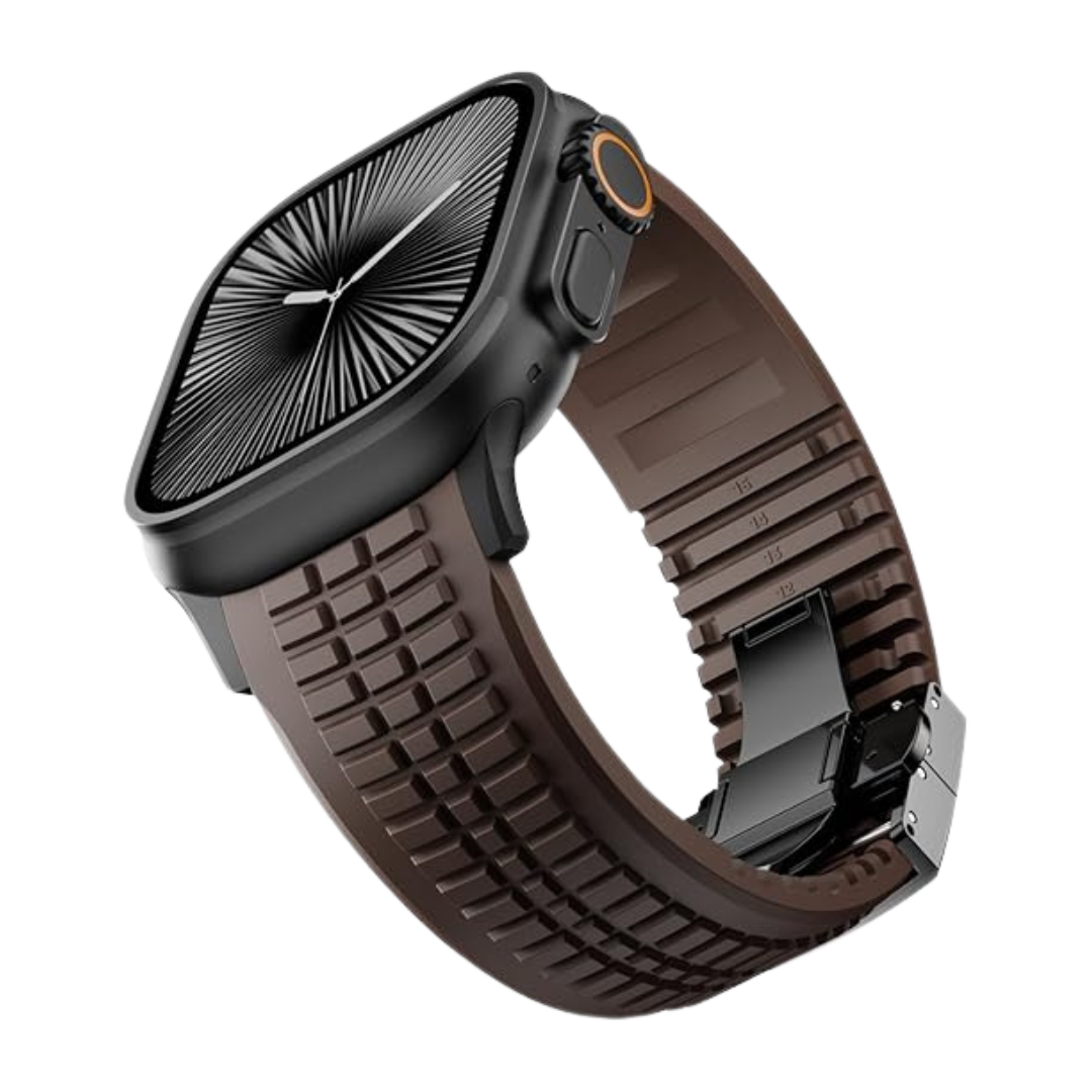 Brown B Luxury Paladin Sports Bands By Shopyholy Compatible For Apple Watch