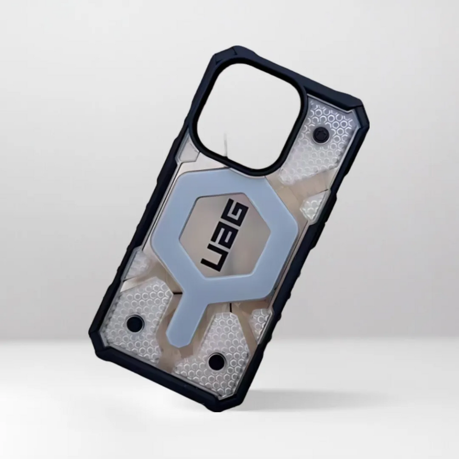 Premium Transparent Pathfinder Rugged Protective Case with MagSafe By Shopyholy For iPhone