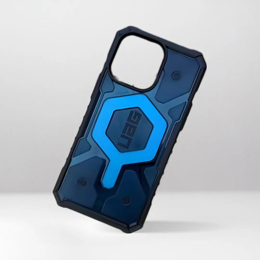 Premium Transparent Pathfinder Rugged Protective Case with MagSafe By Shopyholy For iPhone