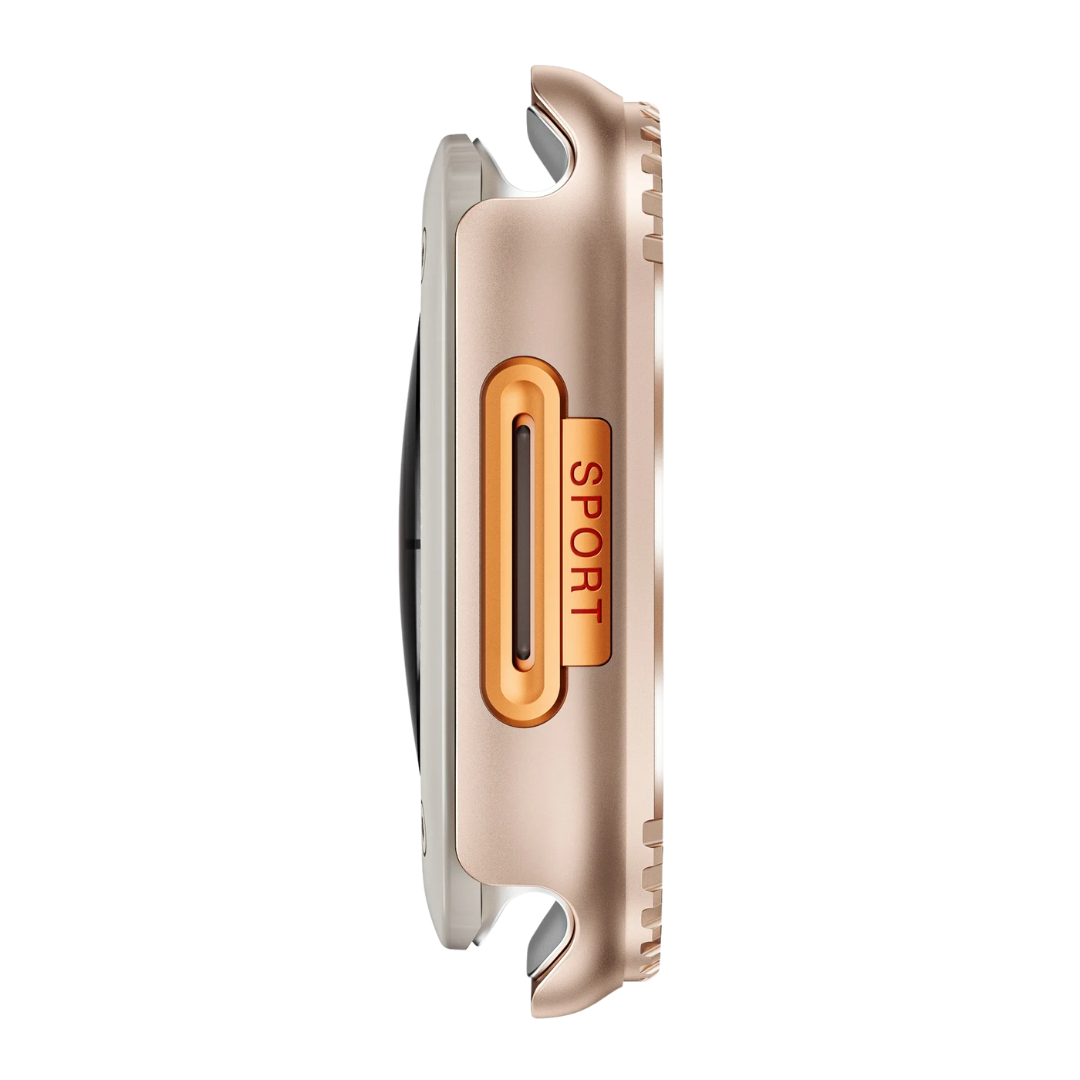 Rose Gold Luxury Change To Ultra Metal Case By Shopyholy Compatible For Apple Watch